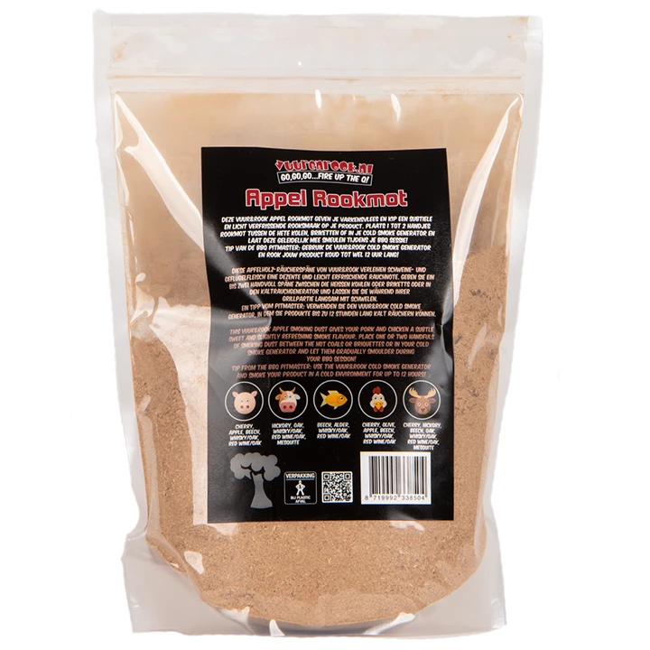 Vuur&Rook Rookmot Appel 1,5 Kg 4 Vuur&Rook Rookmot Appel 1,5 Kg - Afbeelding 2