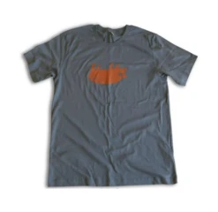 PK Grills Pig Tee Shirt In Asphalt Orange