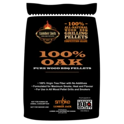 Lumberjack Eiken BBQ Pellets 9 Kg