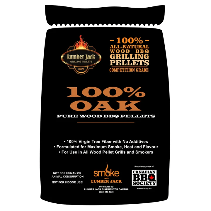 Lumberjack Eiken BBQ Pellets 9 Kg 3 Lumberjack Eiken BBQ Pellets 9 Kg