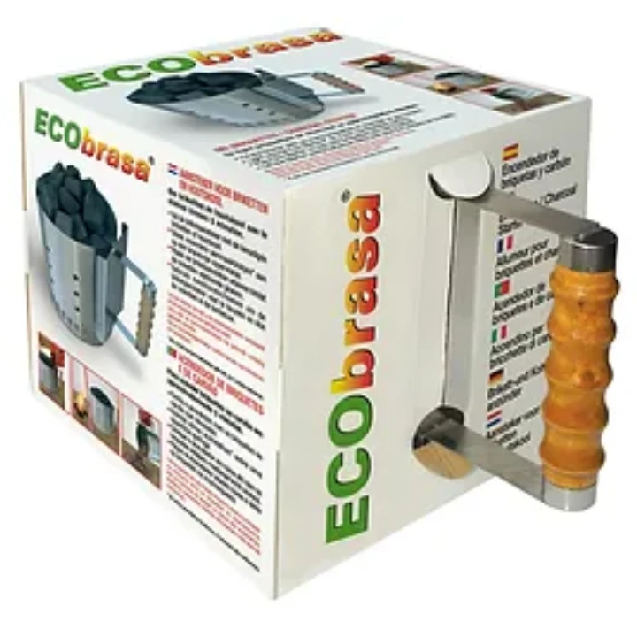 Ecobrasa RVS Brikettenstarter 1 Kilo 5 Ecobrasa RVS Brikettenstarter 1 Kilo - Afbeelding 3