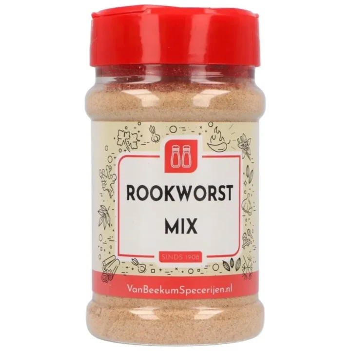 Van Beekum Rookworst Mix 200 Gram 3 Van Beekum Rookworst Mix 200 Gram