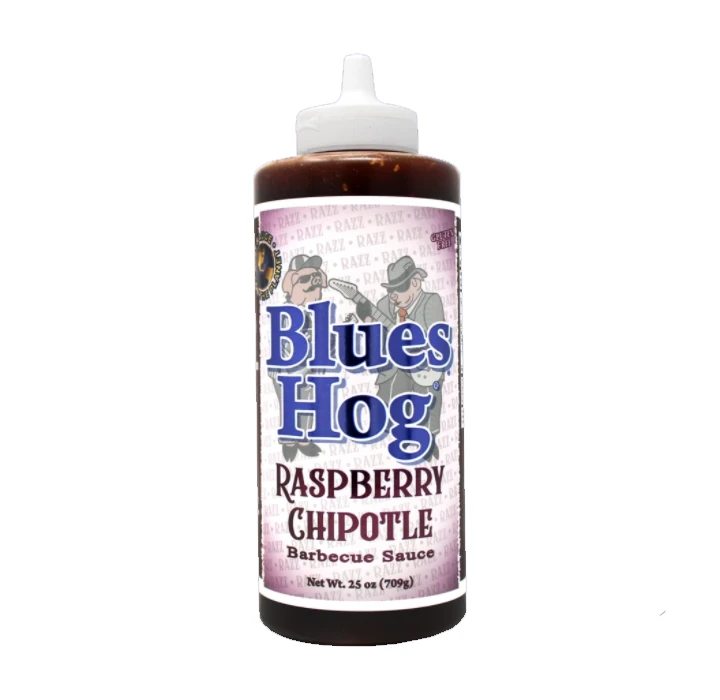 Blues Hog Raspberry Chipotle BBQ Sauce Squeeze Bottle 25 Oz 3 Blues Hog Raspberry Chipotle BBQ Sauce Squeeze Bottle 25 Oz