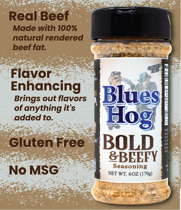 Blues Hog Bold&Beefy BBQ Rub 6oz 9 Blues Hog Bold&Beefy BBQ Rub 6oz - Afbeelding 7