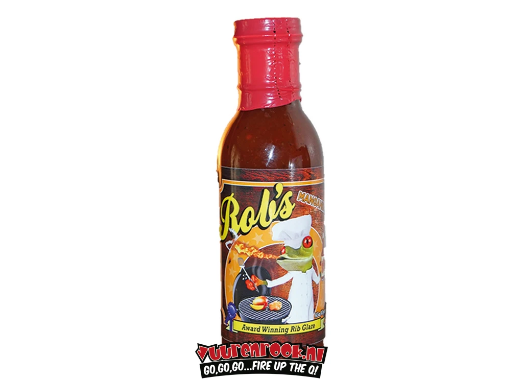 Rob's Smokin' Rubs Award Winning Manganero Rib Glaze 20.5oz 3 Rob's Smokin' Rubs Award Winning Manganero Rib Glaze 20.5oz