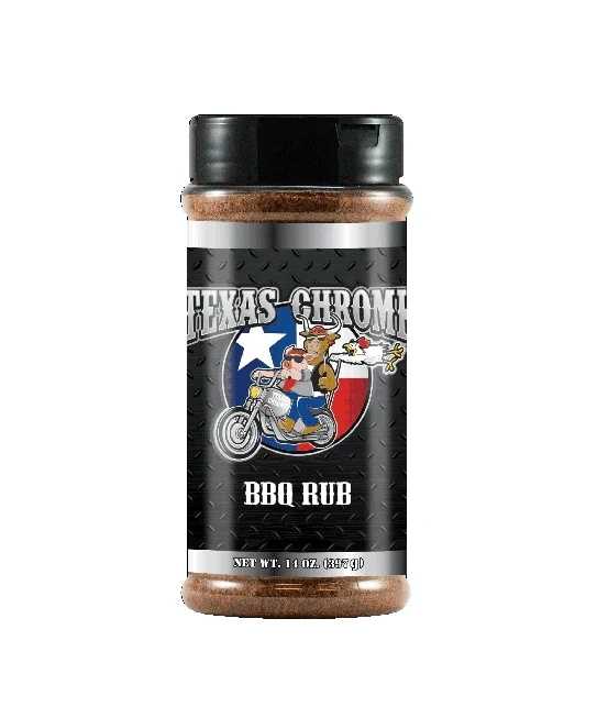 Texas Chrome BBQ Rub 11.8 Oz 3 Texas Chrome BBQ Rub 11.8 Oz