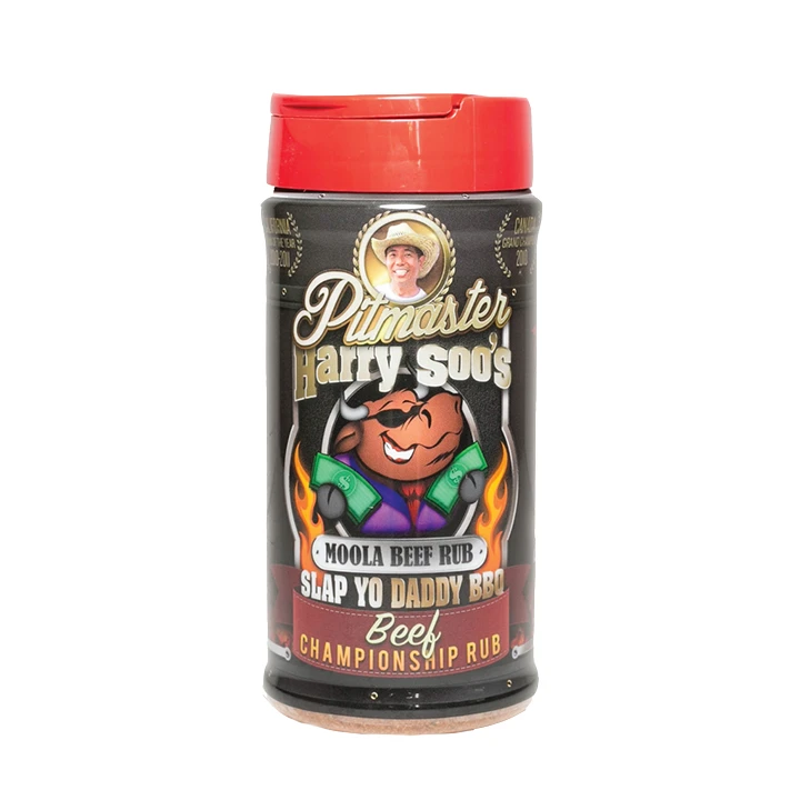 Slap Yo Daddy Moola Beef Hot + MSG Rub 12 Oz 3 Slap Yo Daddy Moola Beef Hot + MSG Rub 12 Oz