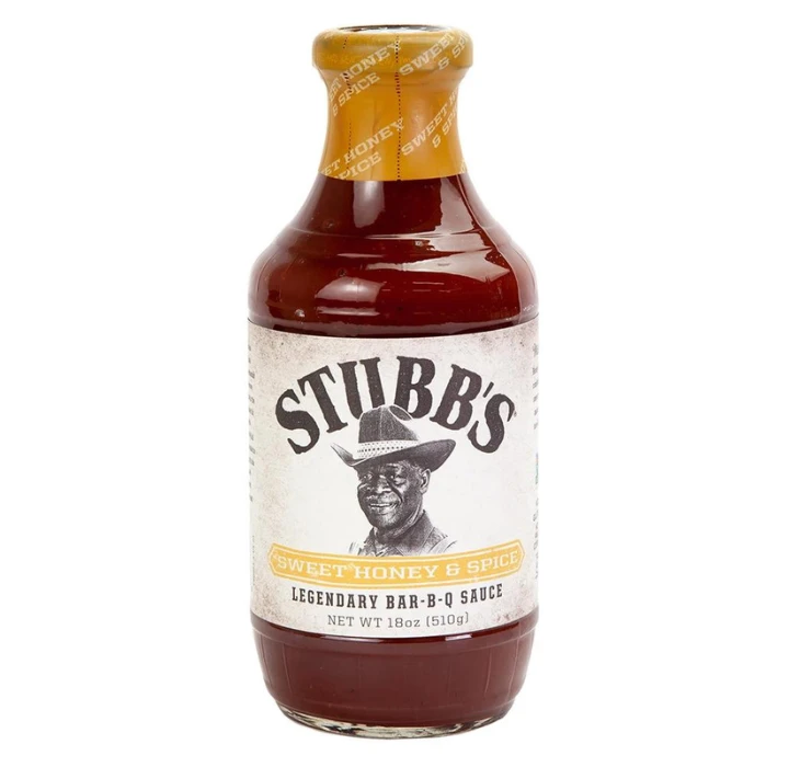 Stubb's Sweet Honey & Spice BBQ Sauce 18oz 3 Stubb's Sweet Honey & Spice BBQ Sauce 18oz