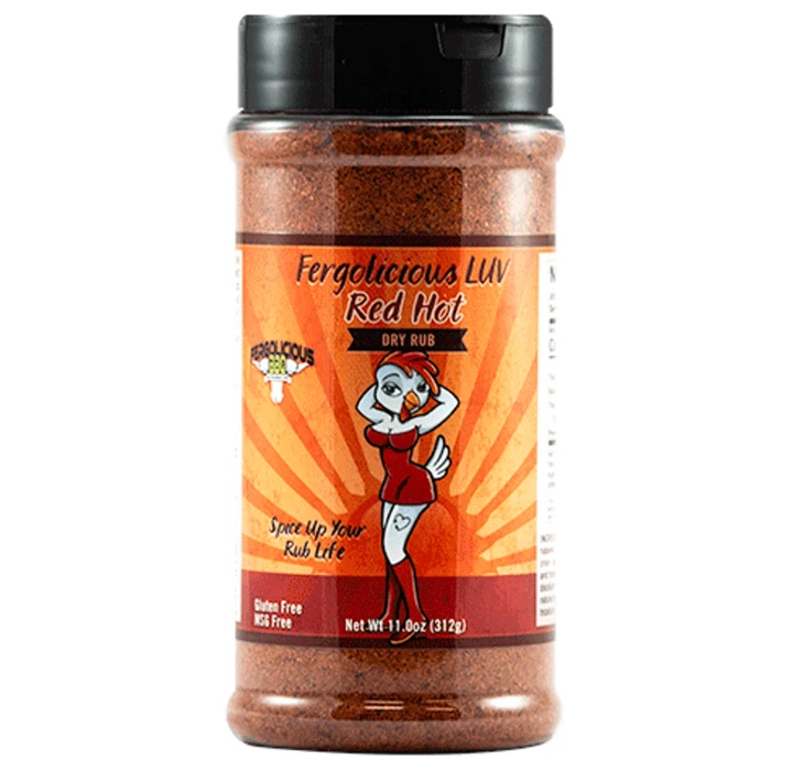 Fergolicious Red Hot Luv Dry Rub 6oz 3 Fergolicious Red Hot Luv Dry Rub 6oz