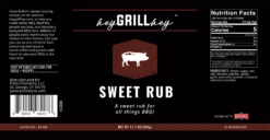 Hey Grill Hey Sweet Rub 11.7 Oz 5 Hey Grill Hey Sweet Rub 11.7 Oz -Barbecue Gereedschap image 1184