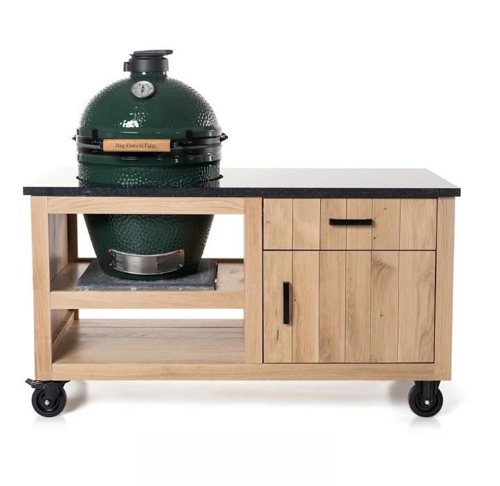 Eiken Tafel Compact Big Green Egg Medium & Large 3 Eiken Tafel Compact Big Green Egg Medium & Large
