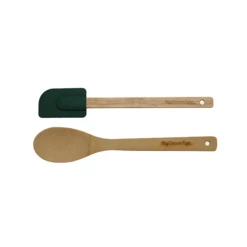 Big Green Egg Spatelmat Met Houten Lepel & Pannenlikker 8 Big Green Egg Spatelmat Met Houten Lepel & Pannenlikker -Barbecue Gereedschap image 384