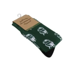 Big Green Egg Sokken Groen/Wit