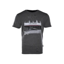 Big Green Egg T-Shirt The Evergreen Since '74 Houtskool Grijs