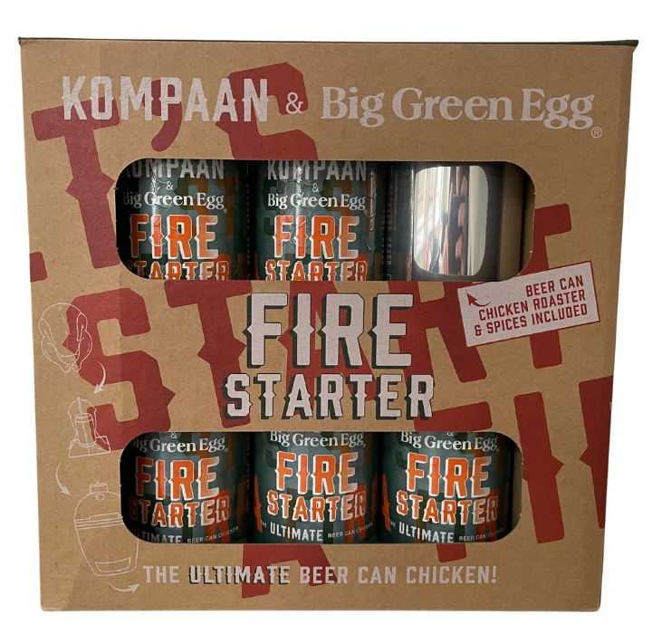 Big Green Egg Pale Ale 5 Pack + Rub + Chicken Sitter 3 Big Green Egg Pale Ale 5 Pack + Rub + Chicken Sitter
