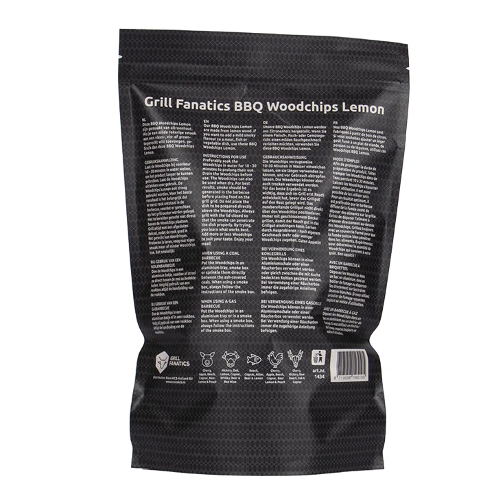 Grill Fanatics BBQ Wood Chips Lemon 500 Gram 4 Grill Fanatics BBQ Wood Chips Lemon 500 Gram - Afbeelding 2