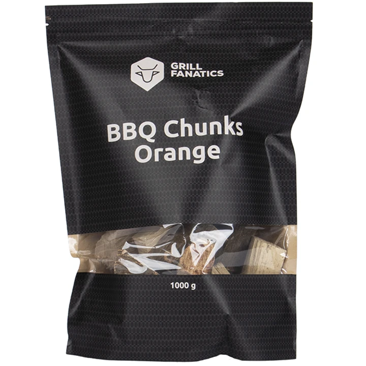 Grill Fanatics BBQ Orange Chunks 1 Kg 3 Grill Fanatics BBQ Orange Chunks 1 Kg