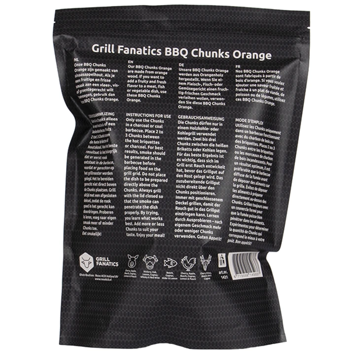 Grill Fanatics BBQ Orange Chunks 1 Kg 4 Grill Fanatics BBQ Orange Chunks 1 Kg - Afbeelding 2