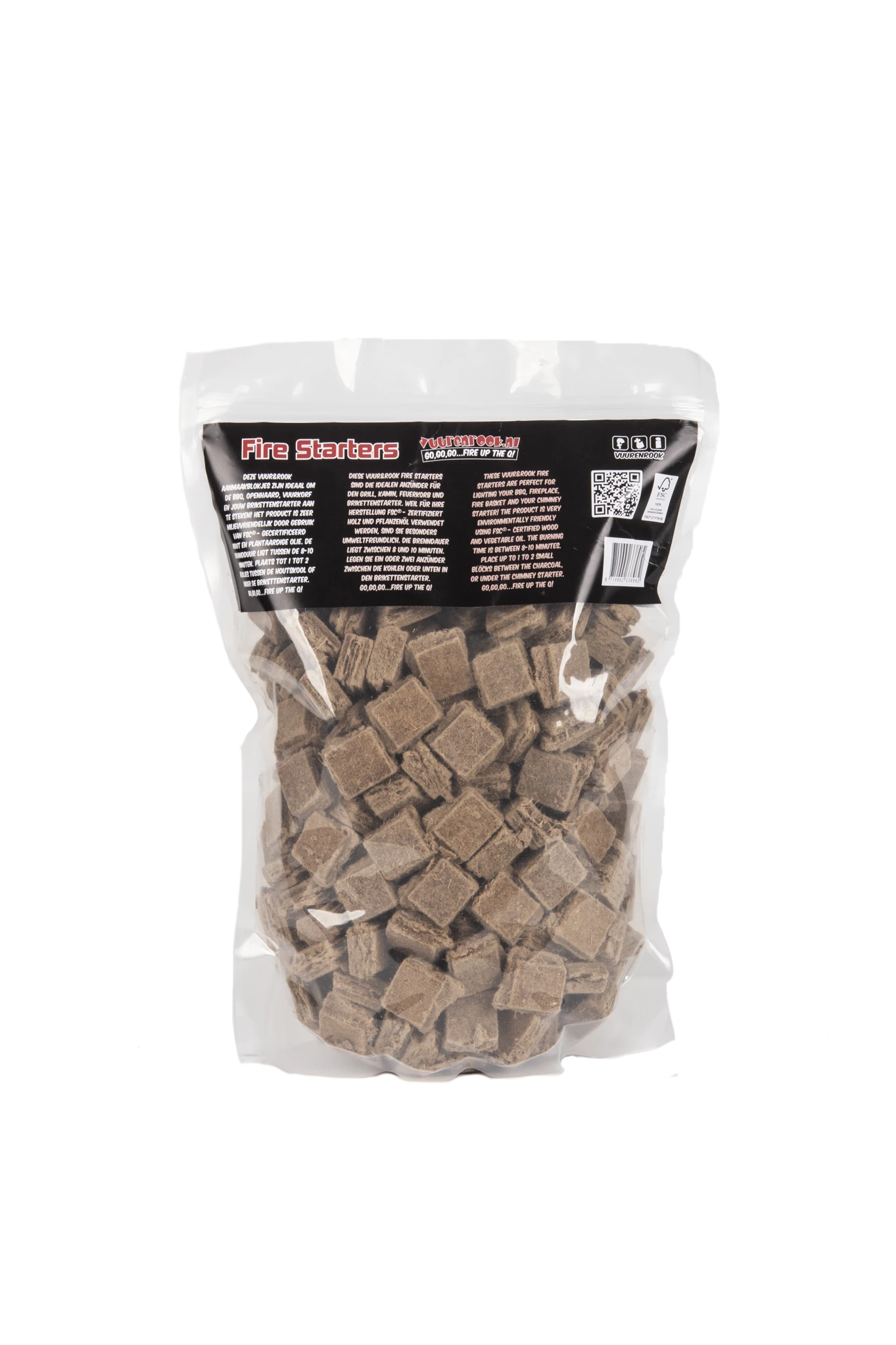Vuur&Rook Aanmaakblokjes Circa 288 Stuks / 1,8 Kg 4 Vuur&Rook Aanmaakblokjes Circa 288 Stuks / 1,8 Kg - Afbeelding 2