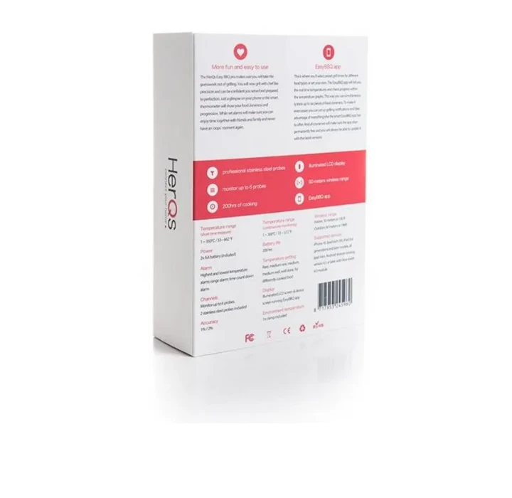 HerQs Easy Pro BBQ Thermometer 6 HerQs Easy Pro BBQ Thermometer - Afbeelding 4