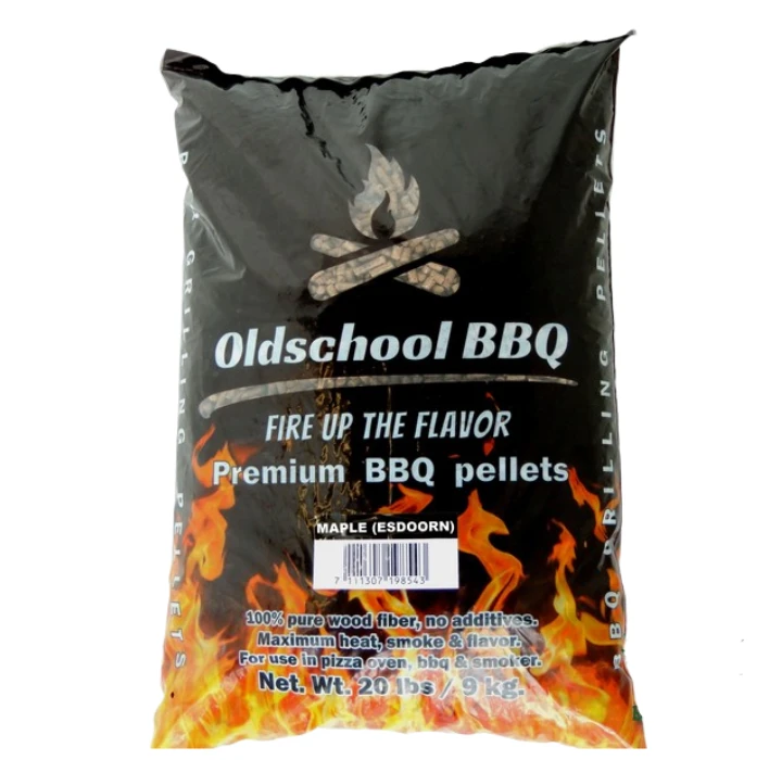 Oldschool BBQ Maple Pellets 9 Kg 3 Oldschool BBQ Maple Pellets 9 Kg