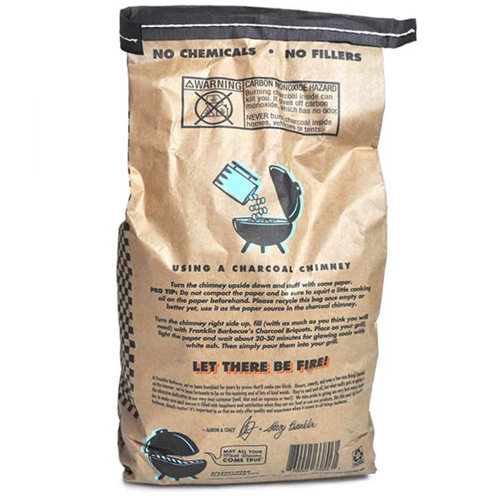 Franklin Barbecue Charcoal Briketten Cubes 5,4 Kg 4 Franklin Barbecue Charcoal Briketten Cubes 5,4 Kg - Afbeelding 2