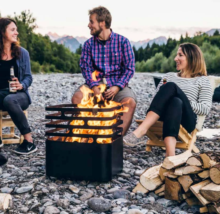 Höfats Cube Vuurkorf Zwart 10 Höfats Cube Vuurkorf Zwart - Afbeelding 8