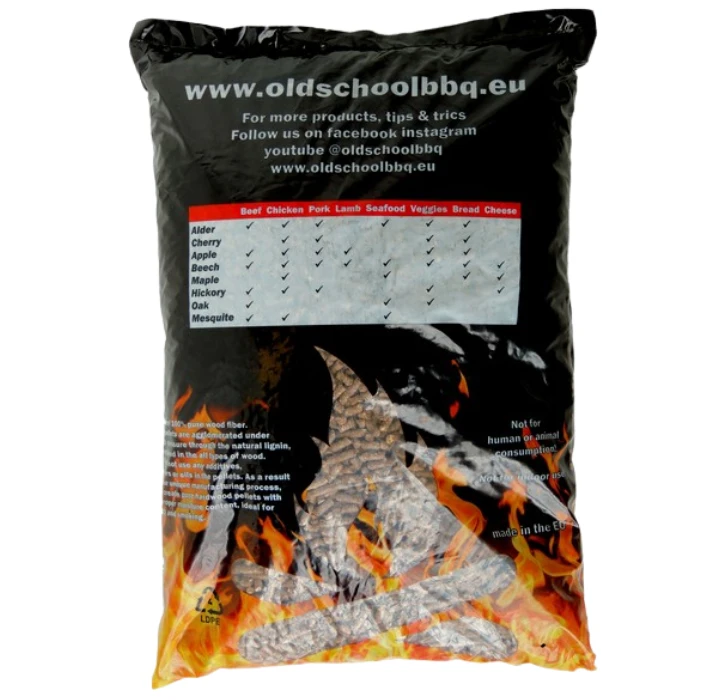 Oldschool BBQ Hickory Walnoot Pellets 9 Kg 3 Oldschool BBQ Hickory Walnoot Pellets 9 Kg - Afbeelding 2